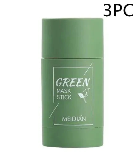 Cleansing Green Tea Mask Clay Stick Oil Control Anti-Acne - Bellarte Enchanté Cleansing Green Tea Mask Clay Stick Oil Control Anti-Acne